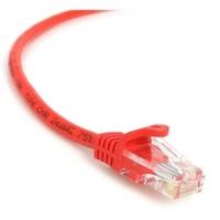 30 ft red snagless cat5e utp patch cable