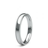 3.00mm Slight Comfort Fit Plain Wedding Band