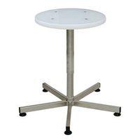 316l stainless steel polyolefin stool height adjustment 470 730 mm