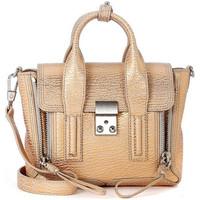 3.1 Phillip Lim Pashli beige and pink gold leather mini satchel women\'s Handbags in gold