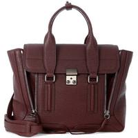 3.1 Phillip Lim Pashli dark bordeaux leather medium satchel women\'s Handbags in red