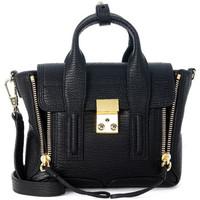 3.1 Phillip Lim Pashli black leather mini satchel women\'s Handbags in black