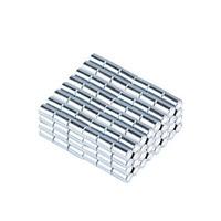 3.25mm Strong Small Size Columniform NdFeB Magnets - Silver (200 PCS)