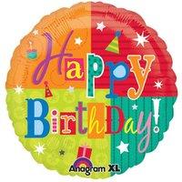 32 jumbo happy birthday foil balloon