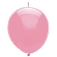32cm 50pk Pink Link Round Balloons