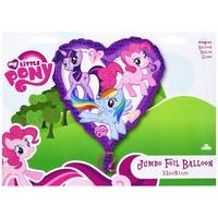 32 my little pony heart foil balloon