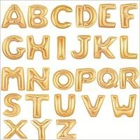 32 Inch Gold Letter Alphabet Bal...