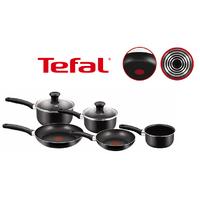32 instead of 94 from elite housewares for a five piece tefal non stic ...