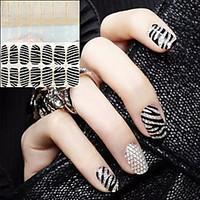 32PCS Imitate Diamond Fashion Nail Stickers