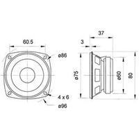 3.3 \" Wideband speaker chassis ...