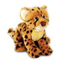 33cm Laying Cheetah Soft Plush Toy
