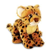 33cm laying cheetah soft plush toy