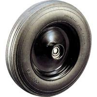 330dia cushion tyre wheels with steel centre plain bearing 300kg cap