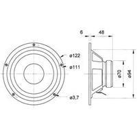 34 speaker chassis visaton w 100 s 30 w 4 