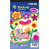 346 Piece Scrapbook Sticker Pad