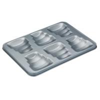 34x 24cm Sweetly Does It Non-stick 6 Cup 3 Tier Baking Pan
