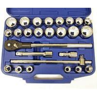 34 toolzone 26 piece crv mmaf socket set