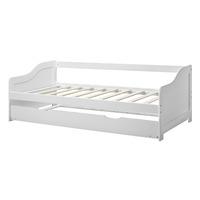 34515 Maine white wooden guest bed