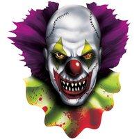 341cm creepy clown halloween cutout