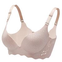 3/4 cup Bras, Underwire Bra Double Strap Nylon