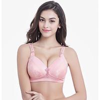 3/4 cup Bras, Double Strap Wireless Nylon