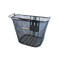 34 x 25 x 27cm black basil basimply ec steel front basket