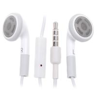 35mm jack earphone white for iphone android smartphone