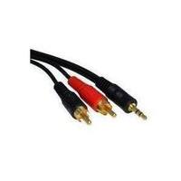 3.5mm Jack to twin rca - 2m