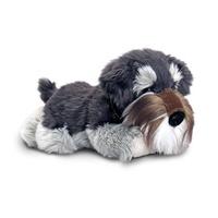 35cm Grey Schnauzer Soft Toy Dog