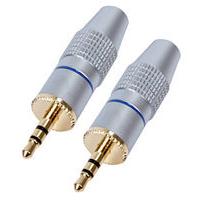 3.5mm Stereo Plug to 2x 3.5mm Stereo Socket Adapter