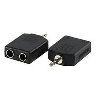 3.5mm Mono Plug to 3.5mm Stereo Socket Adapter