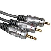 35mm jack to 2x phono cable 10m