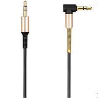 3.5mm Jack Aux Cable 3.5mm Male to Male 90 Degree Right Angle Flat Audio Cable for Car / PM4 PM3 / Headphone Aux Cord