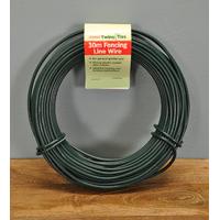 3.5mm Heavy Duty PVC Coated Garden Wire Roll (30m) by Bosmere