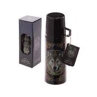 350ml flask celtic wolf design