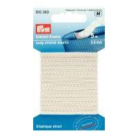 35mm prym long stretch elastic 5m white