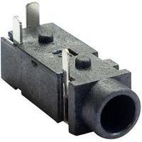 35 mm audio jack socket horizontal mount number of pins 2 mono black b ...