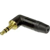 3.5 mm audio jack Plug, right angle Number of pins: 3 Stereo Black Neutrik NTP 3 RC-B 1 pc(s)