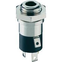 3.5 mm audio jack Socket, vertical vertical Number of pins: 4 Stereo Silver Lumberg 1502 02 1 pc(s)