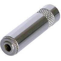 3.5 mm audio jack Socket, straight Number of pins: 2 Mono Silver Rean AV NYS240L 1 pc(s)