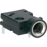 35 mm audio jack socket horizontal mount number of pins 3 stereo black ...