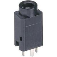 3.5 mm audio jack Socket, vertical vertical Number of pins: 3 Stereo Black Lumberg 1502 01 1 pc(s)