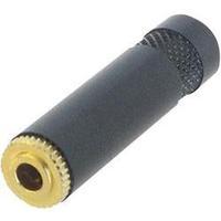 35 mm audio jack socket straight number of pins 3 stereo black rean av ...