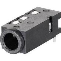 35 mm audio jack socket horizontal mount number of pins 4 stereo bkl e ...