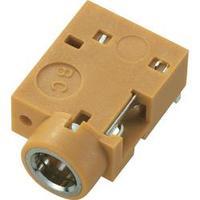 35 mm audio jack socket horizontal mount number of pins 3 stereo brown ...