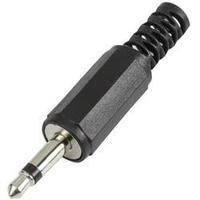 35 mm audio jack plug straight number of pins 2 mono black conrad comp ...