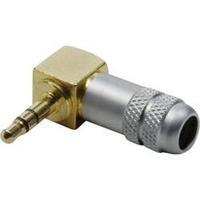 3.5 mm audio jack Plug, right angle Number of pins: 3 Stereo Gold BKL Electronic 1103084 1 pc(s)