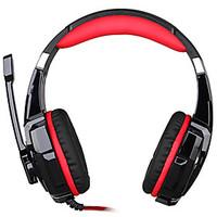 3.5mm Game Headphone Headset Earphone Headband with Microphone LED Light for PS4/Laptop Tablet Mobile Phones