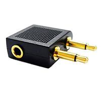 3.5mm Audio Splitter 1 Female to 2 Male 3.5mm Jack Splitter Converter Adapter