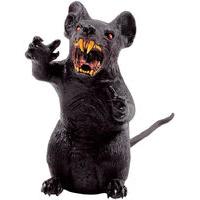 35cm Black Giant Horror Rat Decoration